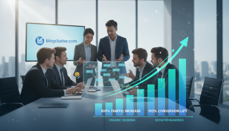 cluster SEO étude de cas