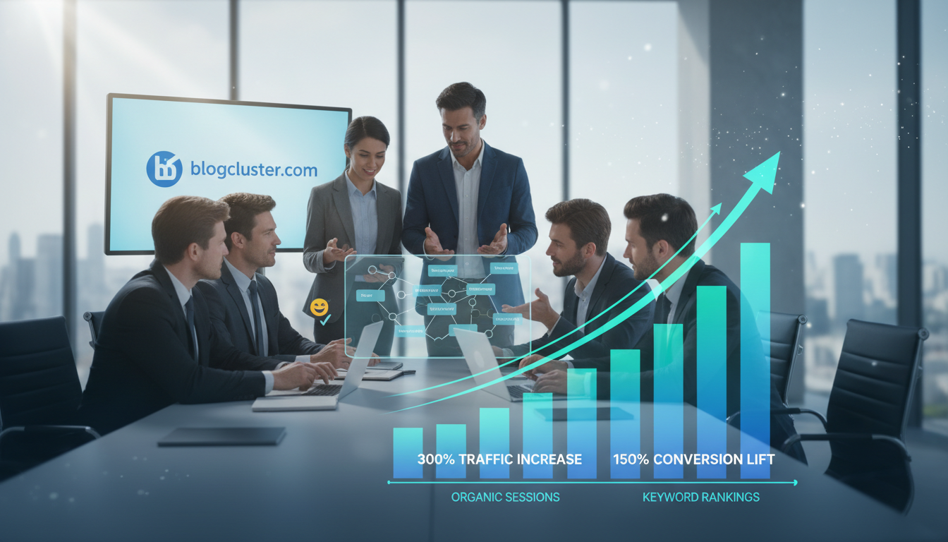 cluster SEO étude de cas