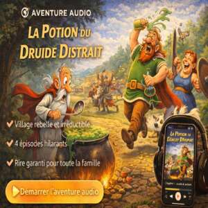 La Potion du Druide Distrait : livre jeunesse drôle et magique